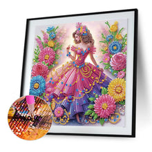 Load image into Gallery viewer, Diamond Painting - Partial Special Shaped - Princess (30*30CM)
