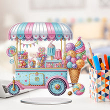 Load image into Gallery viewer, Acrylic Diamond Painting Tabletop Ornaments Kit for Home Office Desktop Decor
