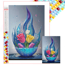 Load image into Gallery viewer, Diamond Painting - Full Square - Crystal Flowers (40*60CM)
