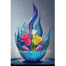 Load image into Gallery viewer, Diamond Painting - Full Square - Crystal Flowers (40*60CM)
