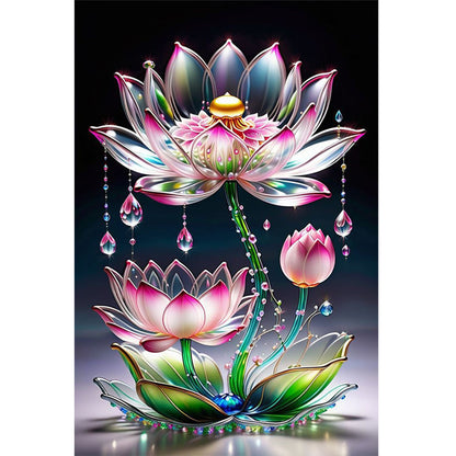 Diamond Painting - Full Square - Crystal Flowers (40*60CM)