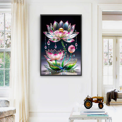 Diamond Painting - Full Square - Crystal Flowers (40*60CM)