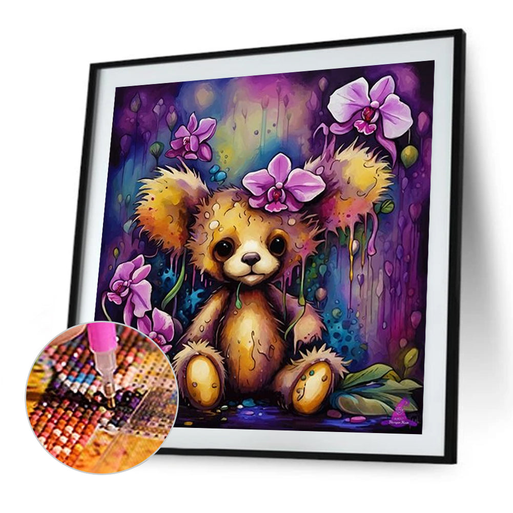 Diamond Painting - Full Square - Bear (40*40CM)