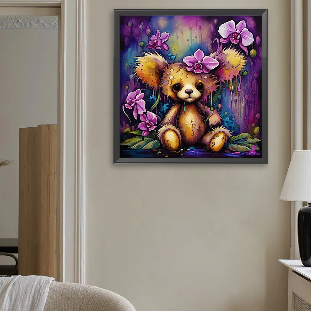 Diamond Painting - Full Square - Bear (40*40CM)