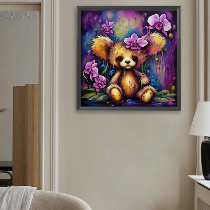 Diamond Painting - Full Square - Bear (40*40CM)