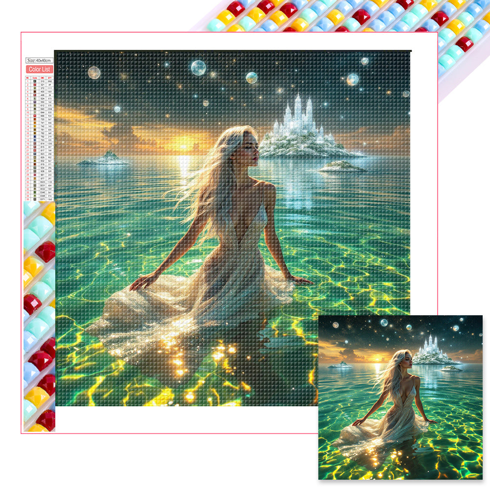 Diamond Painting - Full Square - Dream Girl (40*40CM)