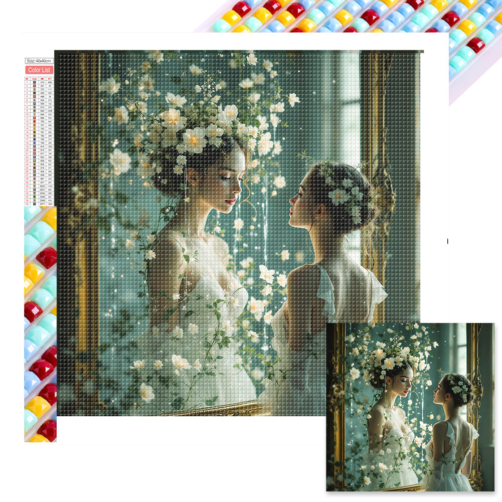 Diamond Painting - Full Square - Dream Girl (40*40CM)