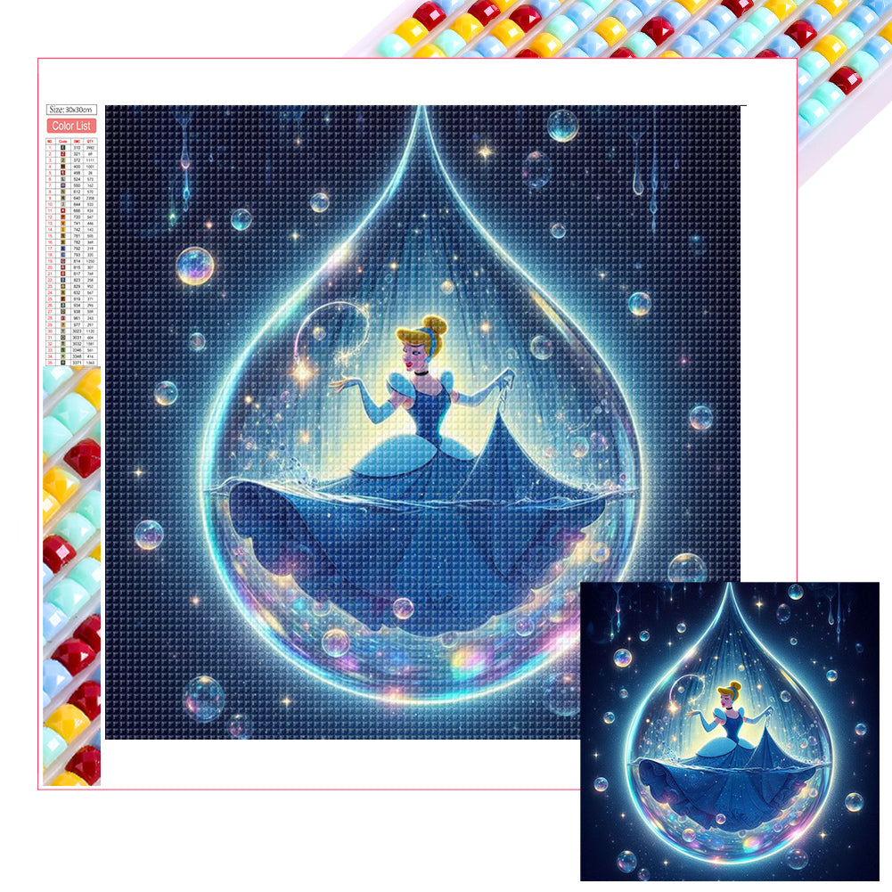 Diamond Painting - Full Square - Water Drop Painting (30*30CM)