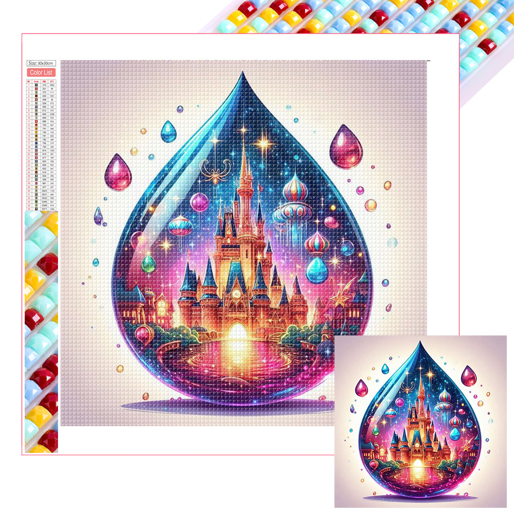 Diamond Painting - Full Square - Water Drop Painting (30*30CM)