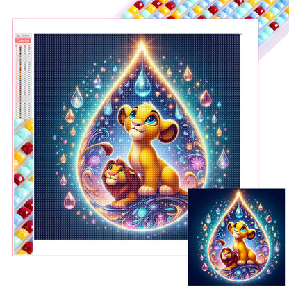 Diamond Painting - Full Square - Water Drop Painting (30*30CM)