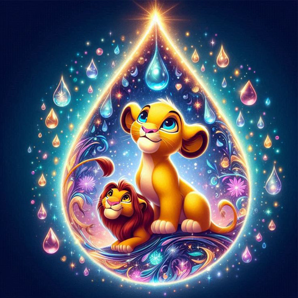 Diamond Painting - Full Square - Water Drop Painting (30*30CM)