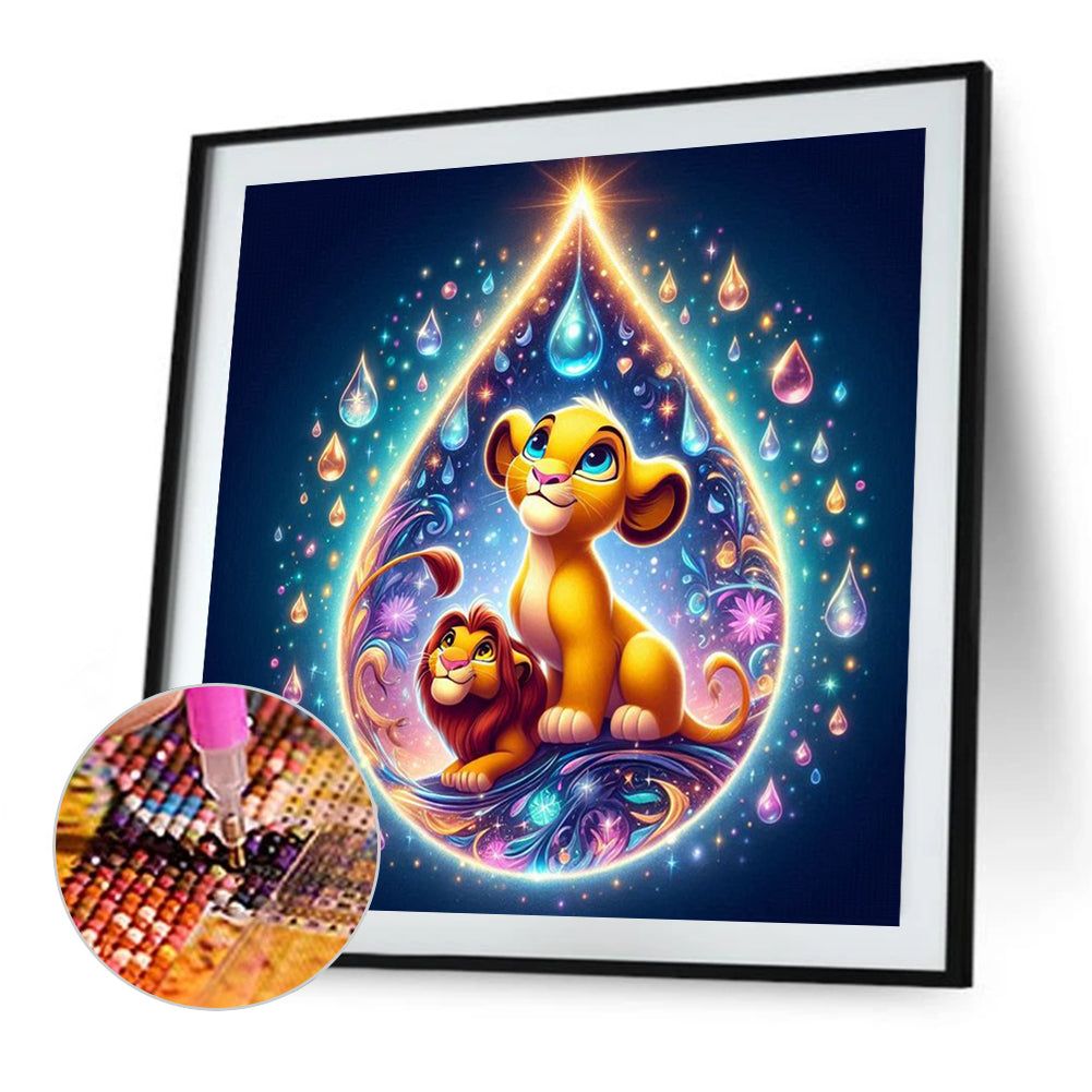 Diamond Painting - Full Square - Water Drop Painting (30*30CM)