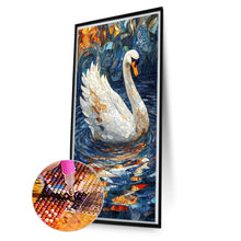 Load image into Gallery viewer, Diamond Painting - Full Square - Swan (40*70CM)
