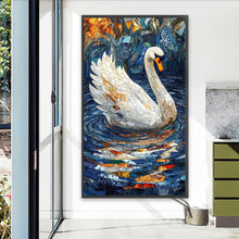 Load image into Gallery viewer, Diamond Painting - Full Square - Swan (40*70CM)
