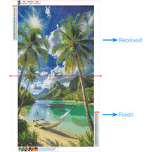 Load image into Gallery viewer, Diamond Painting - Full Round - Beach Ocean Scenery (40*70CM)
