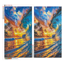 Load image into Gallery viewer, Diamond Painting - Full Round - Beach and ocean scenery(40*70cm）

