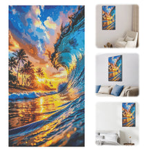 Load image into Gallery viewer, Diamond Painting - Full Round - Beach and ocean scenery(40*70cm）
