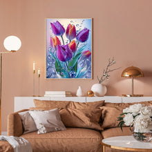 Load image into Gallery viewer, Diamond Painting - Full Round - Water Tulip (30*40CM)
