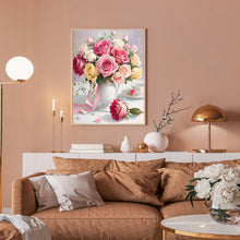 Load image into Gallery viewer, Diamond Painting - Full Round - Rose Vase (30*40CM)
