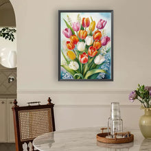 Load image into Gallery viewer, Diamond Painting - Full Round - Tulip Bouquet (30*40CM)
