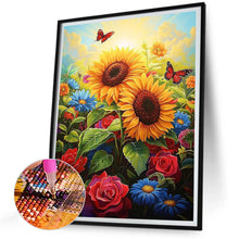 Load image into Gallery viewer, Diamond Painting - Full Round - Sunflower (30*40CM)
