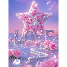 Load image into Gallery viewer, Diamond Painting - Full Round - Star Rose (30*40CM)
