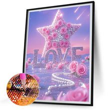 Load image into Gallery viewer, Diamond Painting - Full Round - Star Rose (30*40CM)

