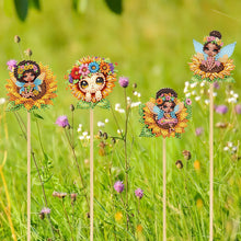 Load image into Gallery viewer, 6Pcs Bee Stakes Diamond Painting Kits Animal Diamond Art Kits for Garden Decor
