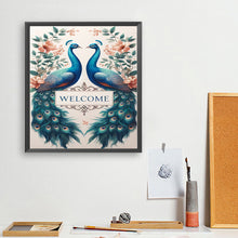 Load image into Gallery viewer, Diamond Painting - Full Round - Peacock (35*40CM)

