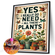 Load image into Gallery viewer, Diamond Painting - Full Round - Plant (35*40CM)
