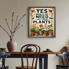 Load image into Gallery viewer, Diamond Painting - Full Round - Plant (35*40CM)
