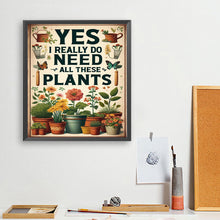 Load image into Gallery viewer, Diamond Painting - Full Round - Plant (35*40CM)
