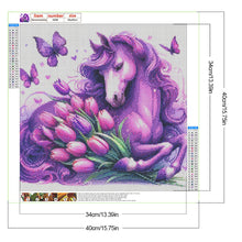 Load image into Gallery viewer, Diamond Painting - Full Round - Horse (40*40CM)

