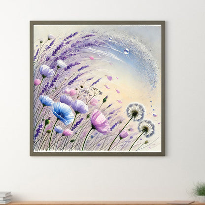 Diamond Painting - Full Round - Flowers (40*40CM)