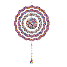 Load image into Gallery viewer, DIY Diamond Painting Art Rotating Wind Chime Acrylic Diamond Art Hanging Pendant
