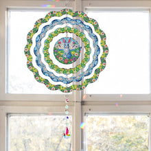 Load image into Gallery viewer, DIY Diamond Painting Art Rotating Wind Chime Acrylic Diamond Art Hanging Pendant
