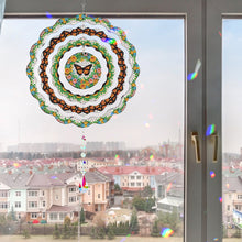Load image into Gallery viewer, DIY Diamond Painting Art Rotating Wind Chime Acrylic Diamond Art Hanging Pendant
