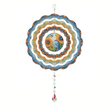 Load image into Gallery viewer, DIY Diamond Painting Art Rotating Wind Chime Acrylic Diamond Art Hanging Pendant

