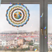 Load image into Gallery viewer, DIY Diamond Painting Art Rotating Wind Chime Acrylic Diamond Art Hanging Pendant
