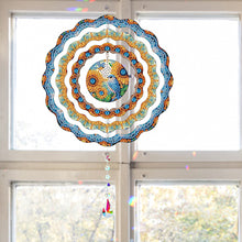 Load image into Gallery viewer, DIY Diamond Painting Art Rotating Wind Chime Acrylic Diamond Art Hanging Pendant
