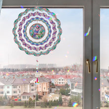 Load image into Gallery viewer, DIY Diamond Painting Art Rotating Wind Chime Acrylic Diamond Art Hanging Pendant
