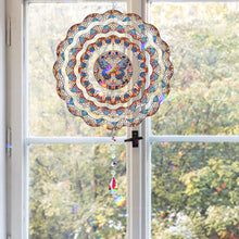 Load image into Gallery viewer, DIY Diamond Painting Art Rotating Wind Chime Acrylic Diamond Art Hanging Pendant

