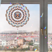 Load image into Gallery viewer, DIY Diamond Painting Art Rotating Wind Chime Acrylic Diamond Art Hanging Pendant
