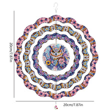 Load image into Gallery viewer, DIY Diamond Painting Art Rotating Wind Chime Acrylic Diamond Art Hanging Pendant
