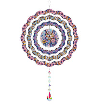 Load image into Gallery viewer, DIY Diamond Painting Art Rotating Wind Chime Acrylic Diamond Art Hanging Pendant
