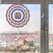 Load image into Gallery viewer, DIY Diamond Painting Art Rotating Wind Chime Acrylic Diamond Art Hanging Pendant
