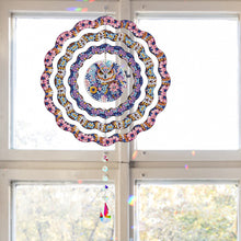 Load image into Gallery viewer, DIY Diamond Painting Art Rotating Wind Chime Acrylic Diamond Art Hanging Pendant
