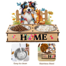 Load image into Gallery viewer, 5D DIY Diamond Painting Water Feeder Diamond Art Dog Bowl for Small Medium Pets
