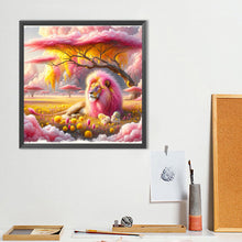 Load image into Gallery viewer, Diamond Painting - Full Round - Pink Lion (40*40CM)
