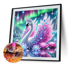 Load image into Gallery viewer, Diamond Painting - Full Round - Swan (40*40CM)
